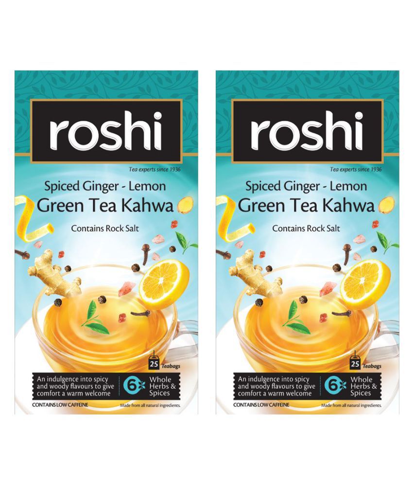     			Roshi Kahwa Green Tea Bags 110 gm Pack of 2