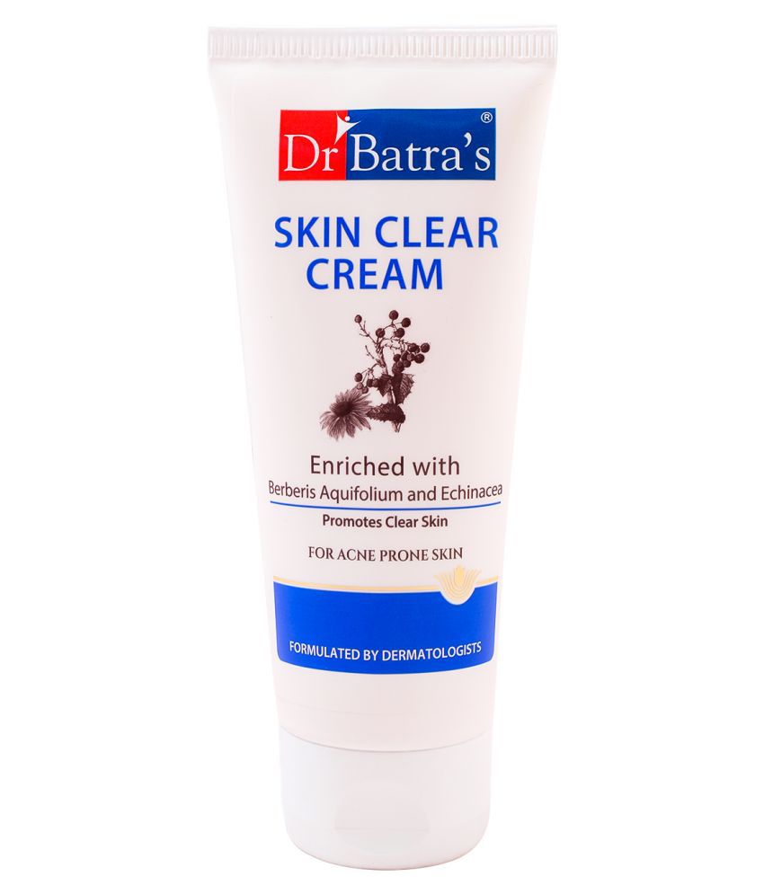 Dr Batra's Skin Clear Cream | Enriched with Berberies Aquifolium and Echinacea - 100 Gm