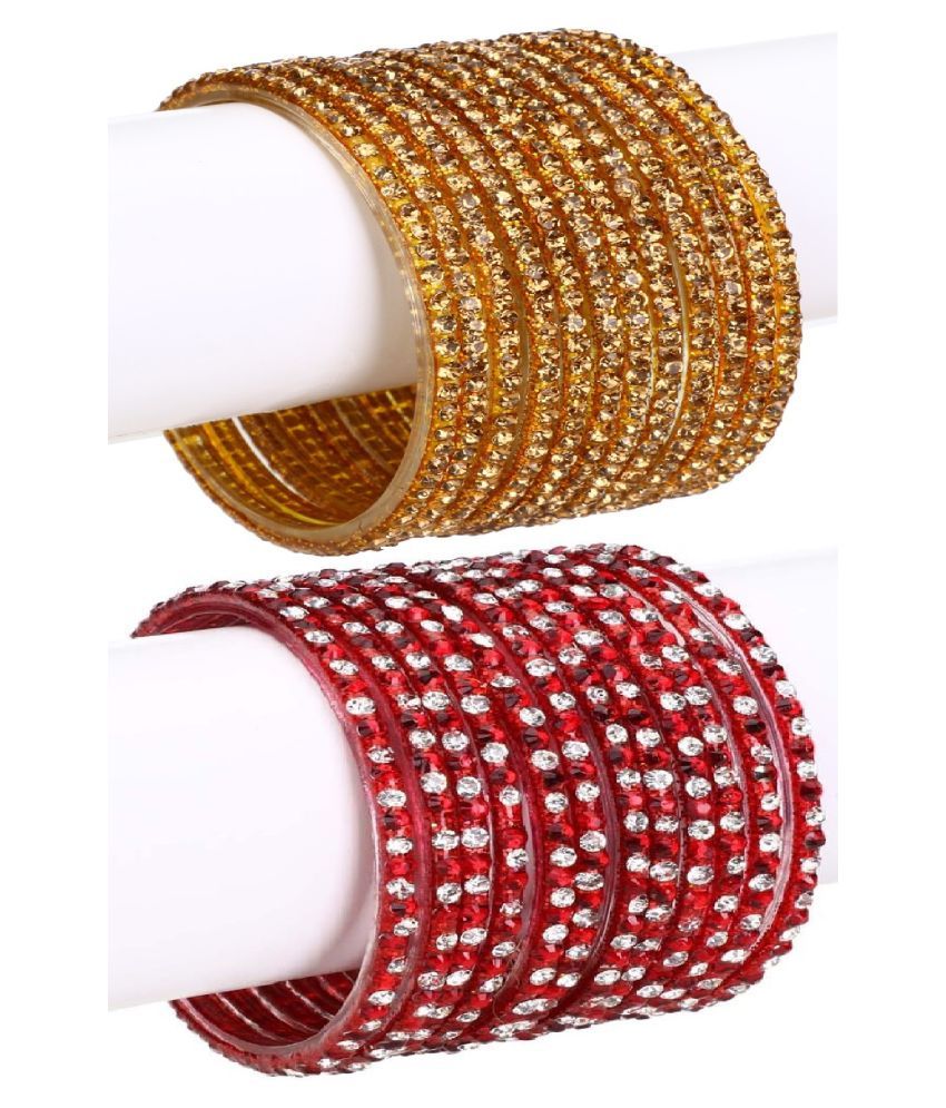     			Somil Designer Wedding Fancy Glass Bangle Set For Party, Marriage, Function And Daily Use