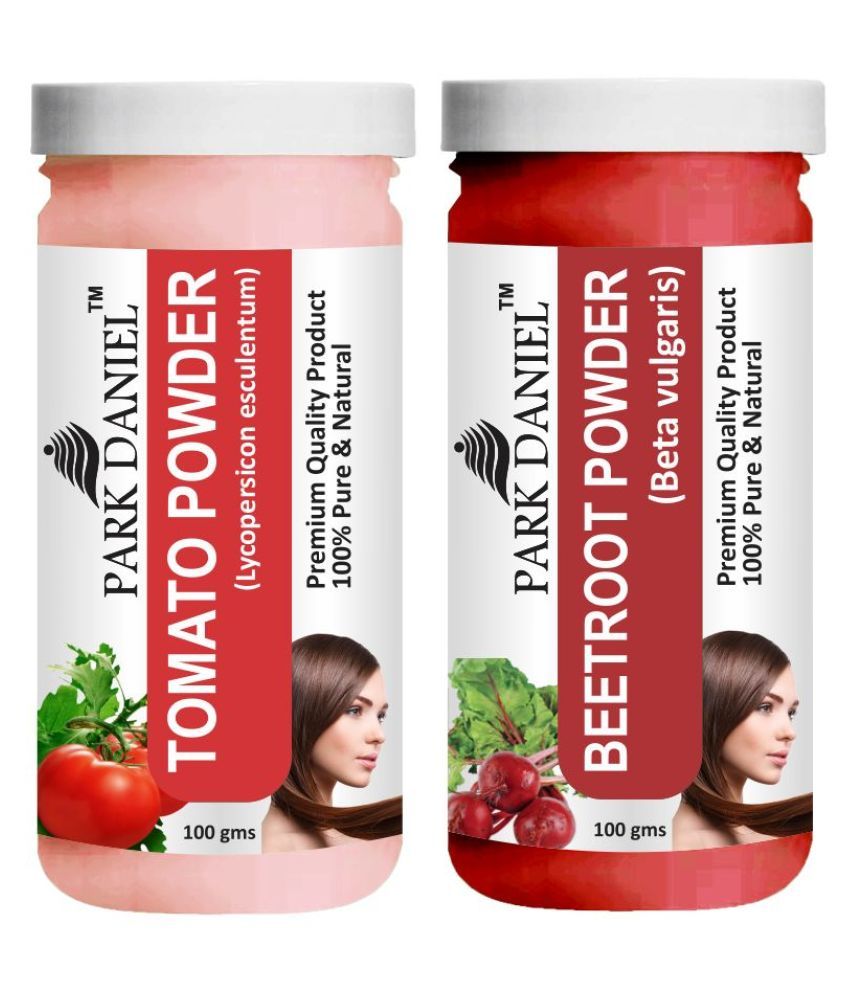     			Park Daniel  Tomato &    Beetroot Powder  Hair Mask 200 g Pack of 2