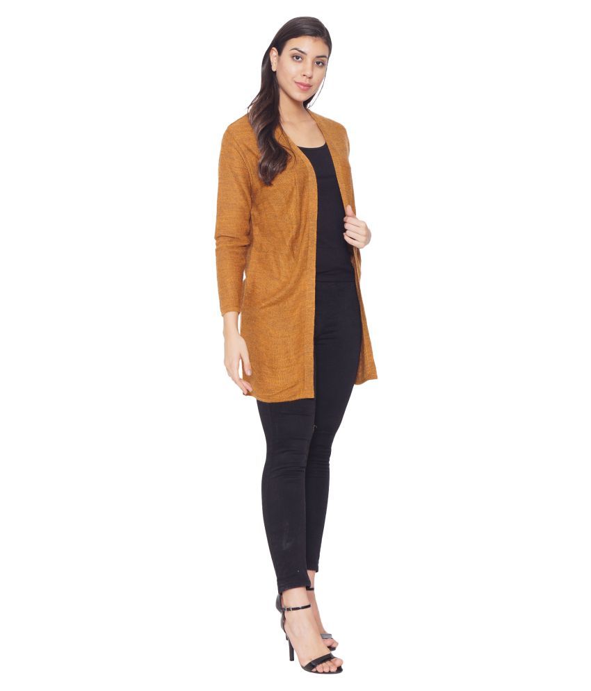     			Clapton Acrylic Gold Buttoned Cardigans -