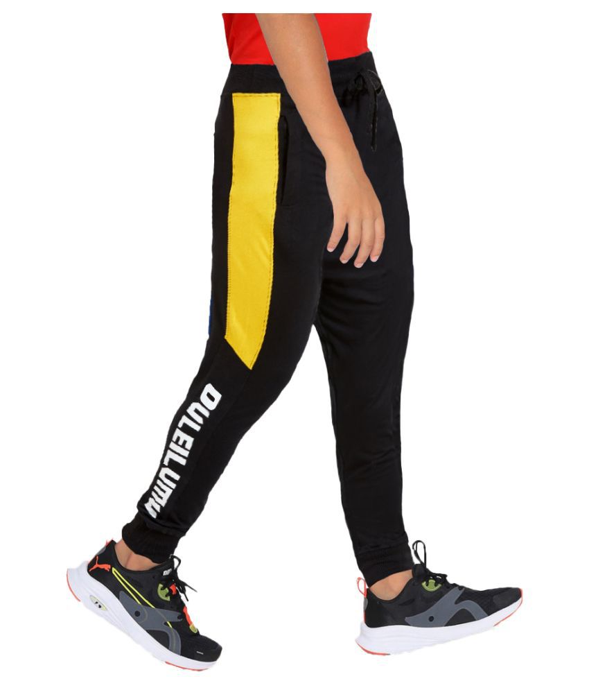 Maniac - Black Polyester Boy's Trackpant ( Pack of 1 )