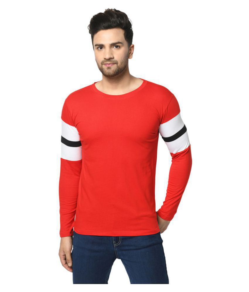     			SIDKRT 100 Percent Cotton Multi Striper T-Shirt Pack of 1