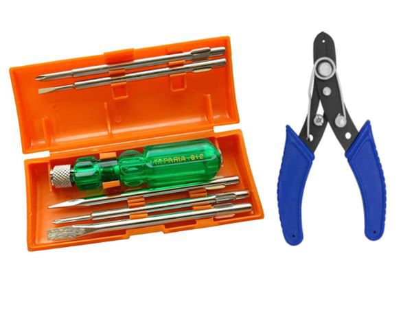     			Taparia 812-tools hardware  Screw Driver Set with Neon Bulb With Wire Stripper