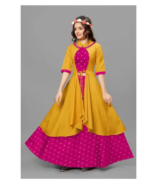 Snapdeal kidswear cheap girl lehenga