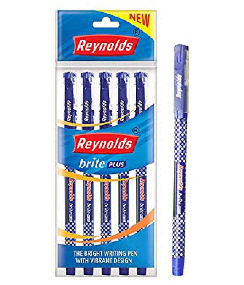     			REYNOLDS BRITE PLUS BALLPOINT PENS-BLUE PACK OF  60 PEN