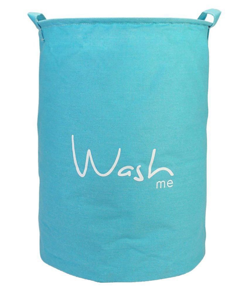     			PrettyKrafts Nylon Laundry Bag - Blue