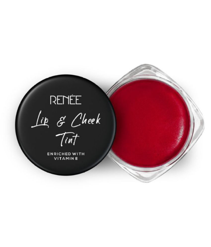 Renee Lip & Cheek Tint Enriched With Vitamin E - Rosebud Lip Balm Red 8