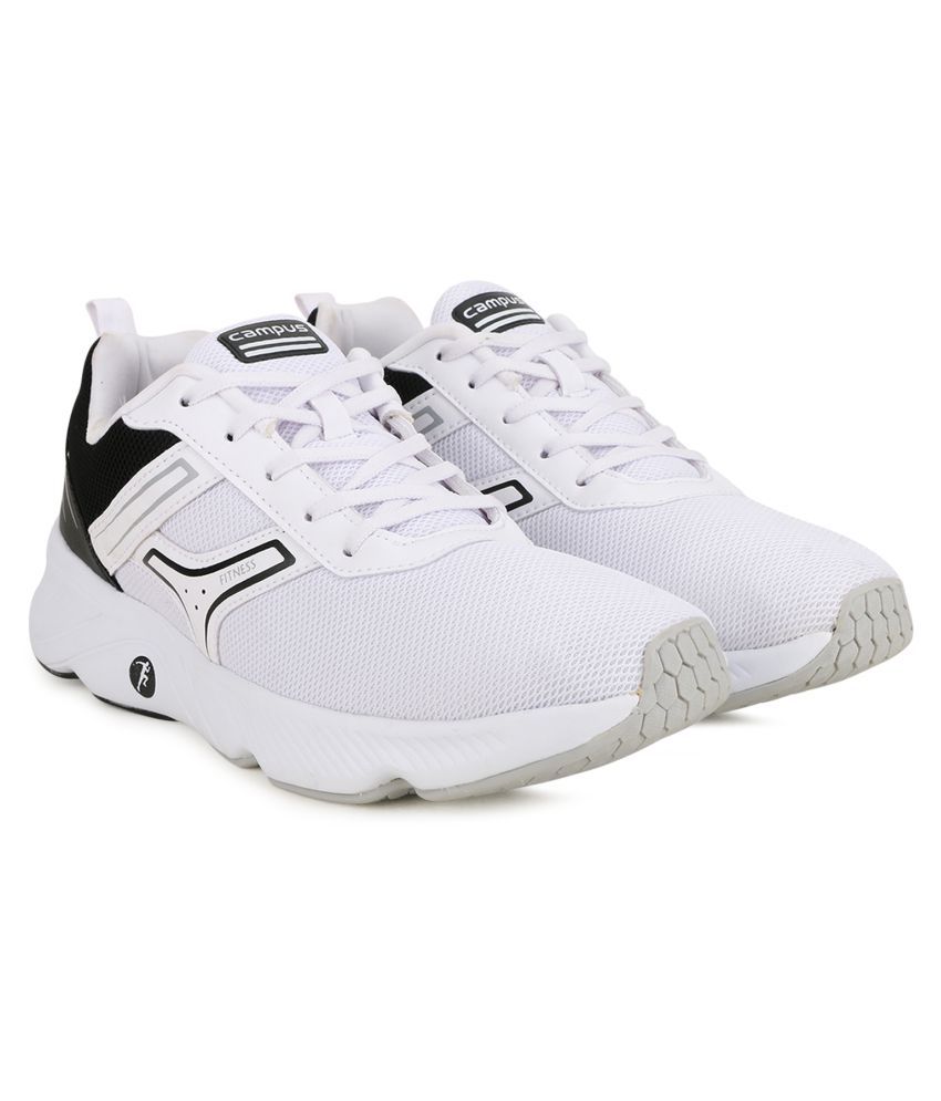 Campus RIDDERR White Running Shoes 