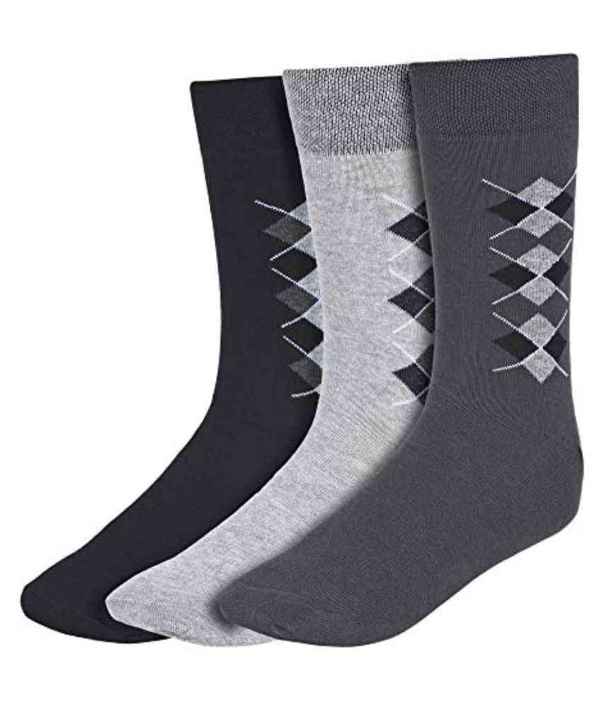     			Creature - Cotton Men's Printed Multicolor Full Length Socks ( Pack of 3 )