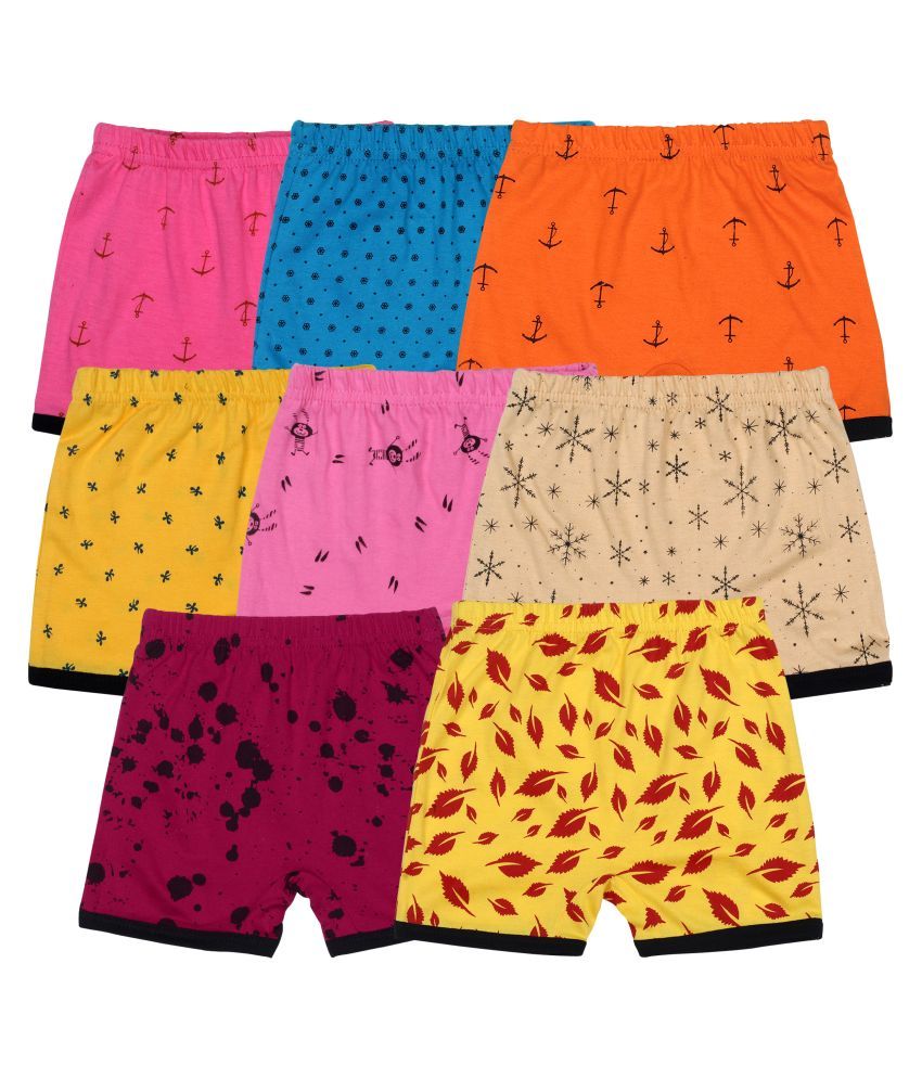     			Diaz Kids bloomers combo pack of 8