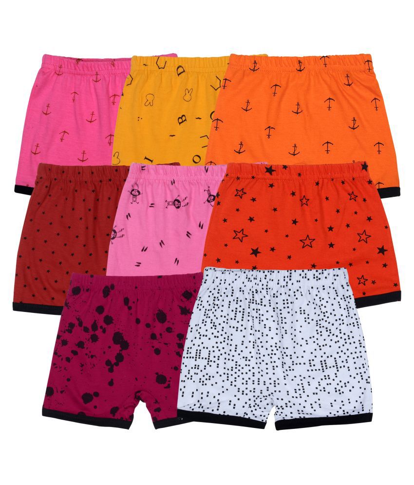     			Diaz Kids bloomers combo pack of 8