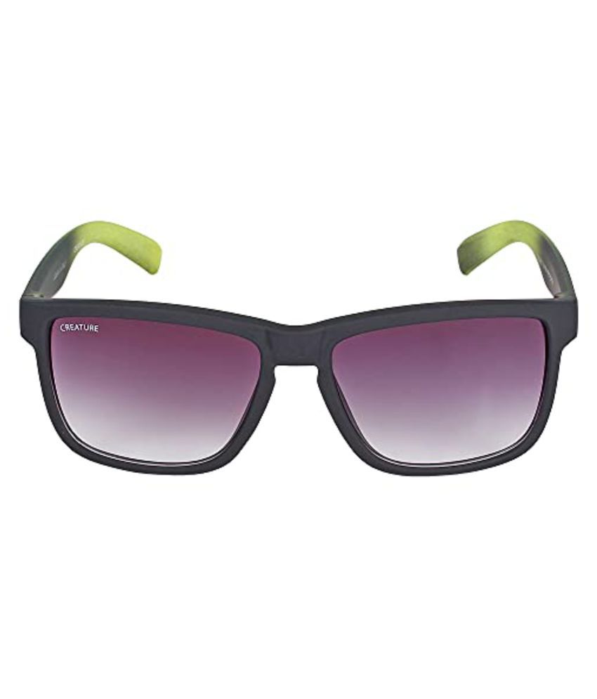     			Creature - Black Rectangle Pack of 1 Sunglasses