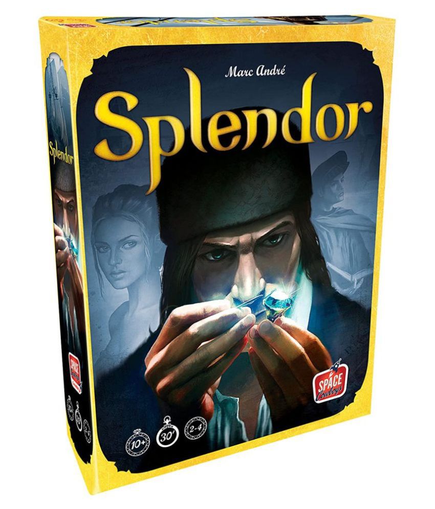 VBE Splendor Board Game (Base Game) | Family Board Game | Board Game for Adults and Family | Strategy Game | Ages 10+ | 2 to 4 players | Average Playtime 30 minutes