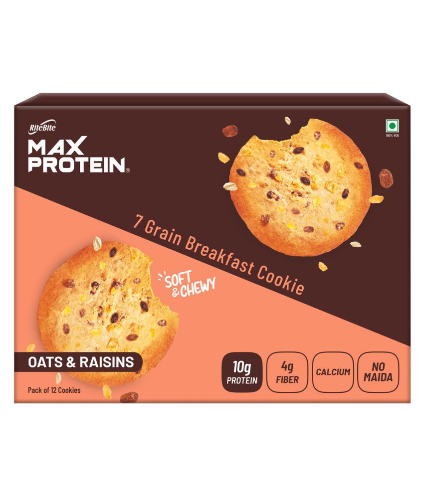     			Rite Bite Max Protein Oat&Raisin Cookies 660 g