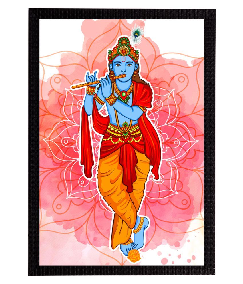     			eCraftIndia Synthetic Painting With Frame