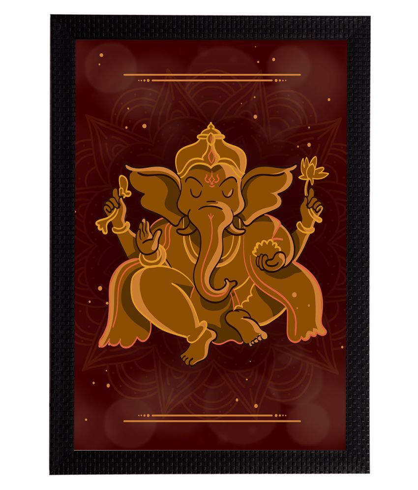     			eCraftIndia Synthetic Painting With Frame