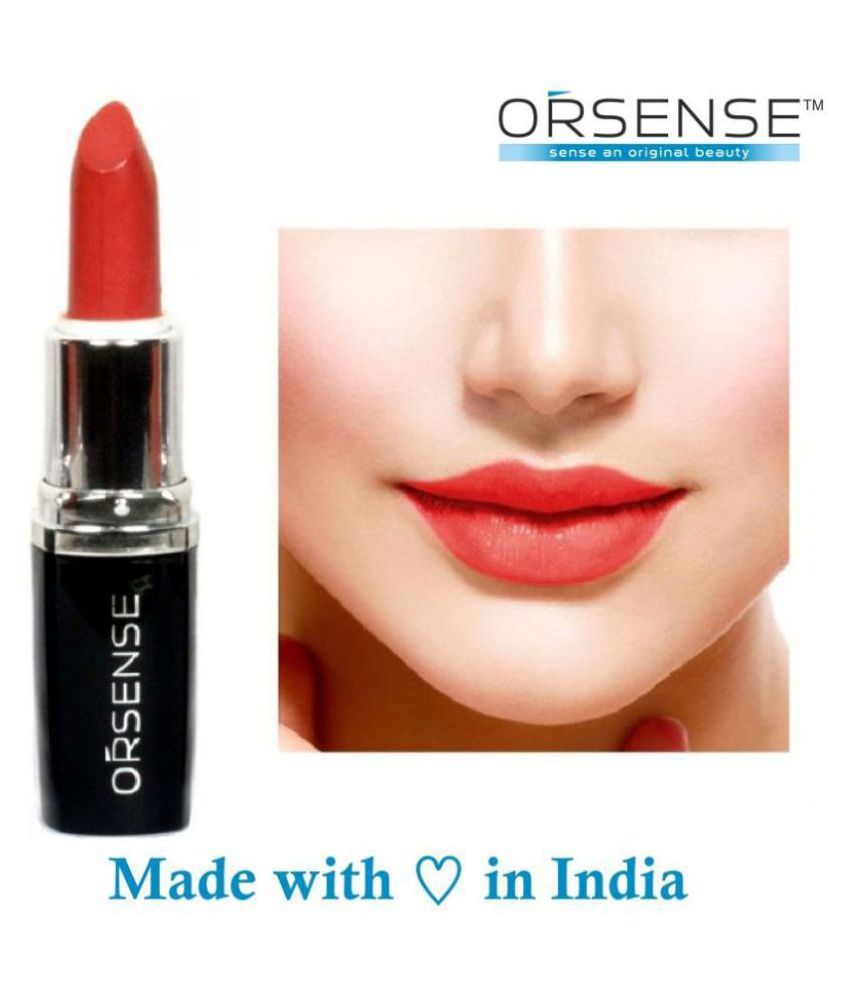     			orsense Creme Lipstick Poppy Red 3 g