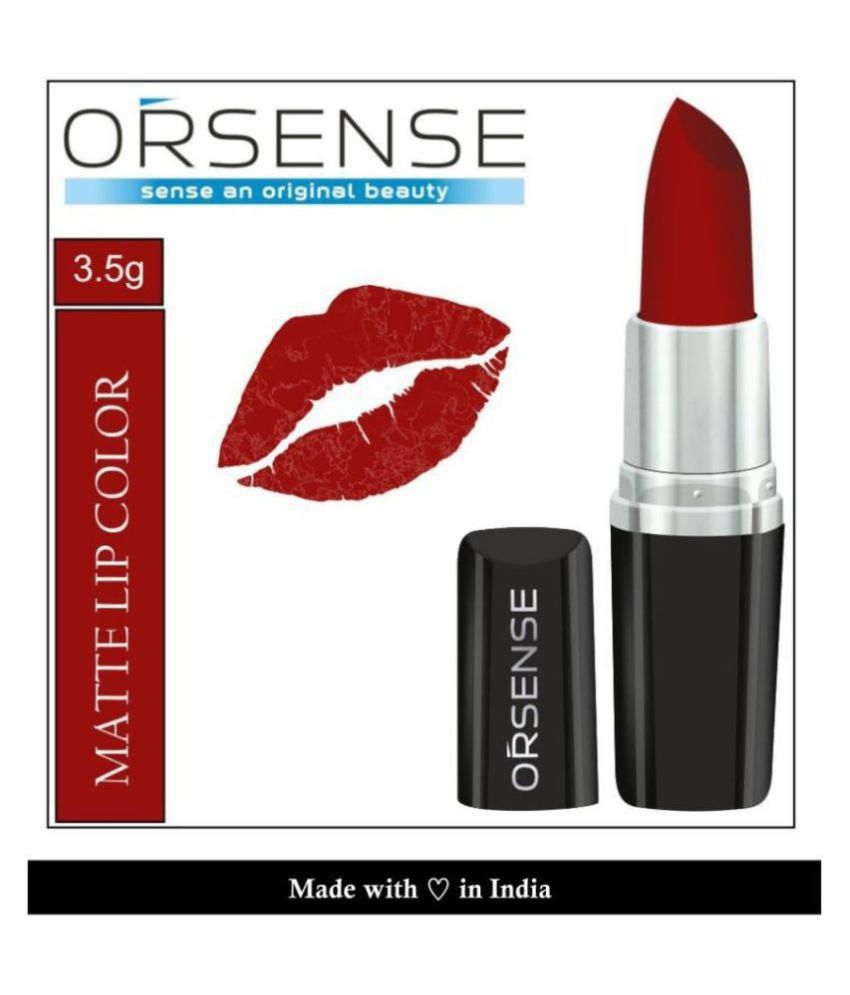     			orsense Lipstick Maroon 4 g