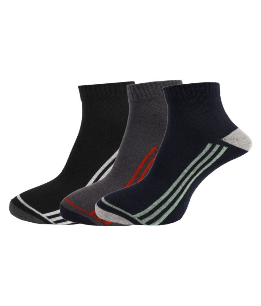 Dollar Multi Sports Ankle Length Socks Pack of 3