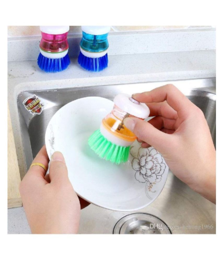     			FSN  Multi-Colour Plastic Cleaning Brush set of 1