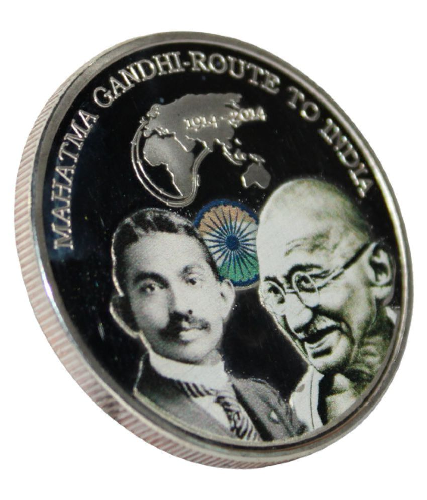     			100 Years of Mahatma Gandhi Journey To India (18-07-1914) - Commemorative Coin