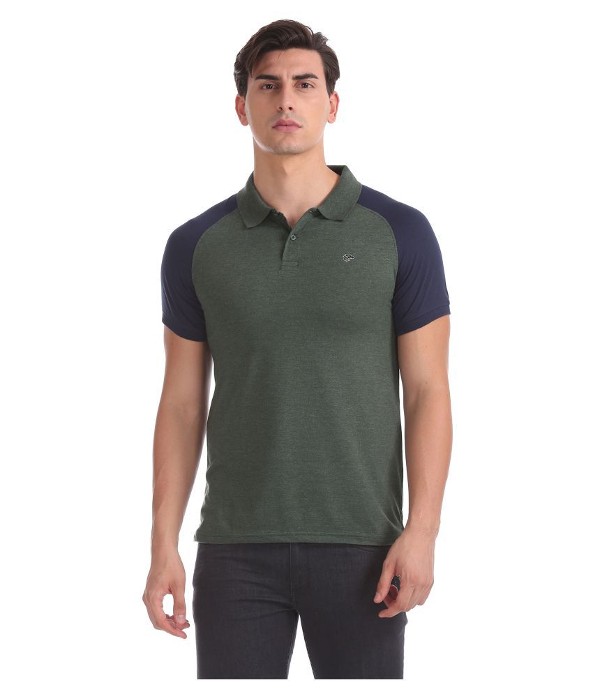 Ruggers 100 Percent Cotton Green Color 