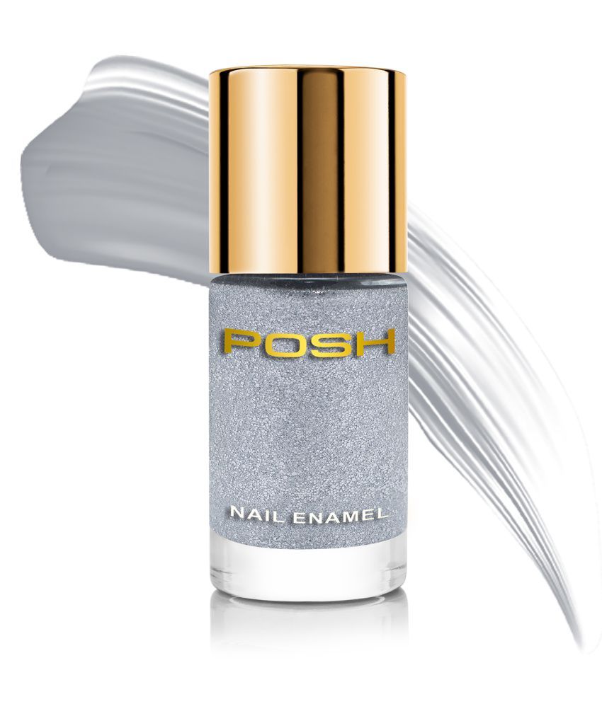     			Posh Nail Polish Silver Texture 9 mL