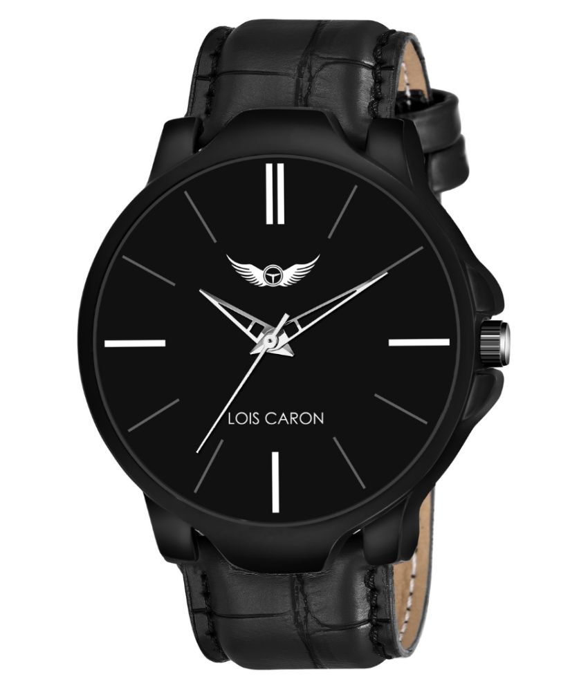     			Lois Caron LCS-4229 Leather Analog Men's Watch