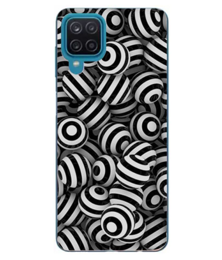     			Samsung A12 Printed Cover By My Design Multi Color