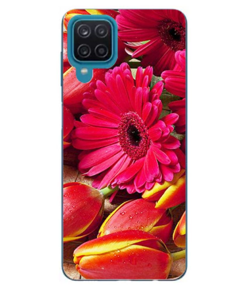     			Samsung A12 Printed Cover By My Design Multi Color