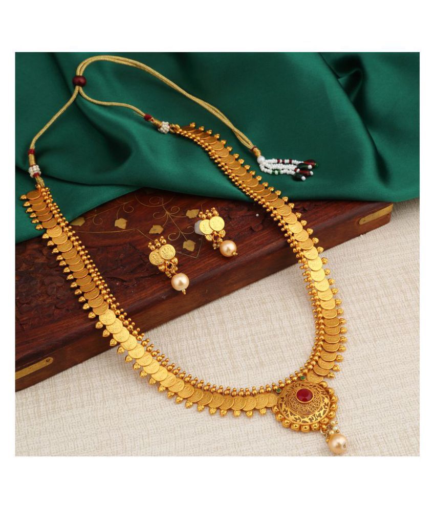     			Sukkhi - Gold Alloy Necklace Set ( Pack of 1 )