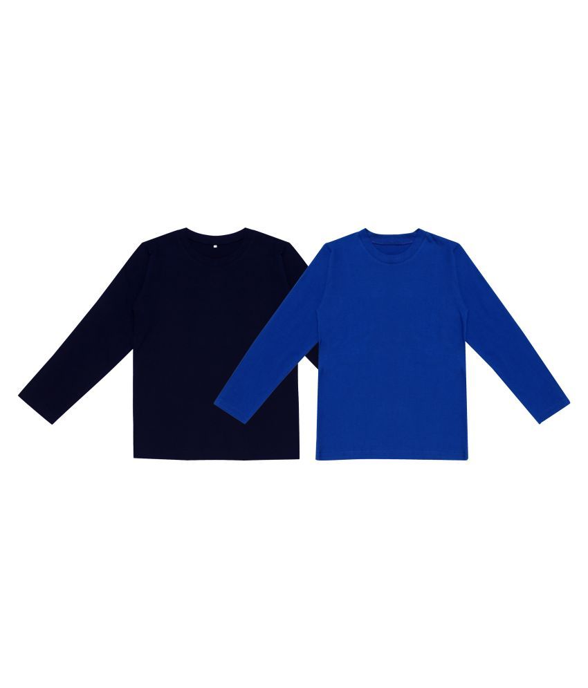     			Diaz Boys/Girls Cotton Full Sleeves T-shirt combo pack of 2