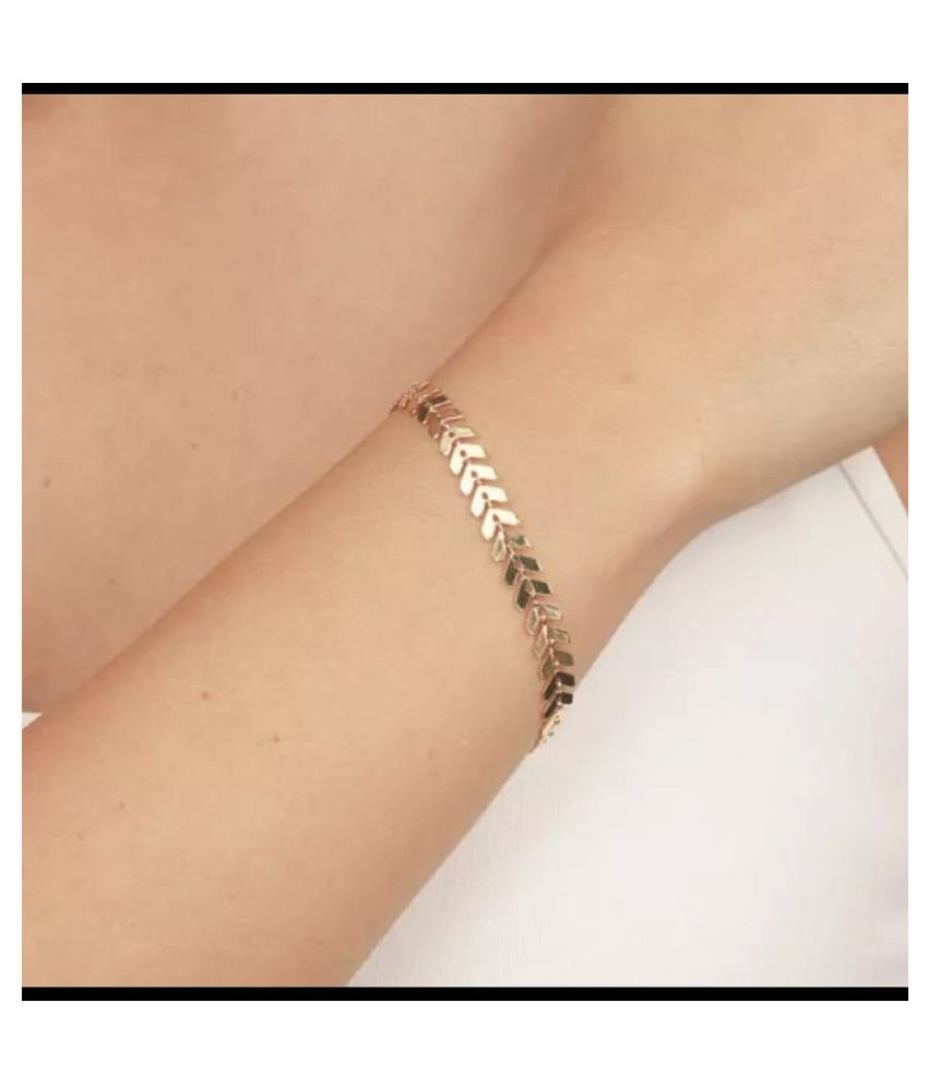     			Soni jewellery - Gold Bracelet (Pack of 1)