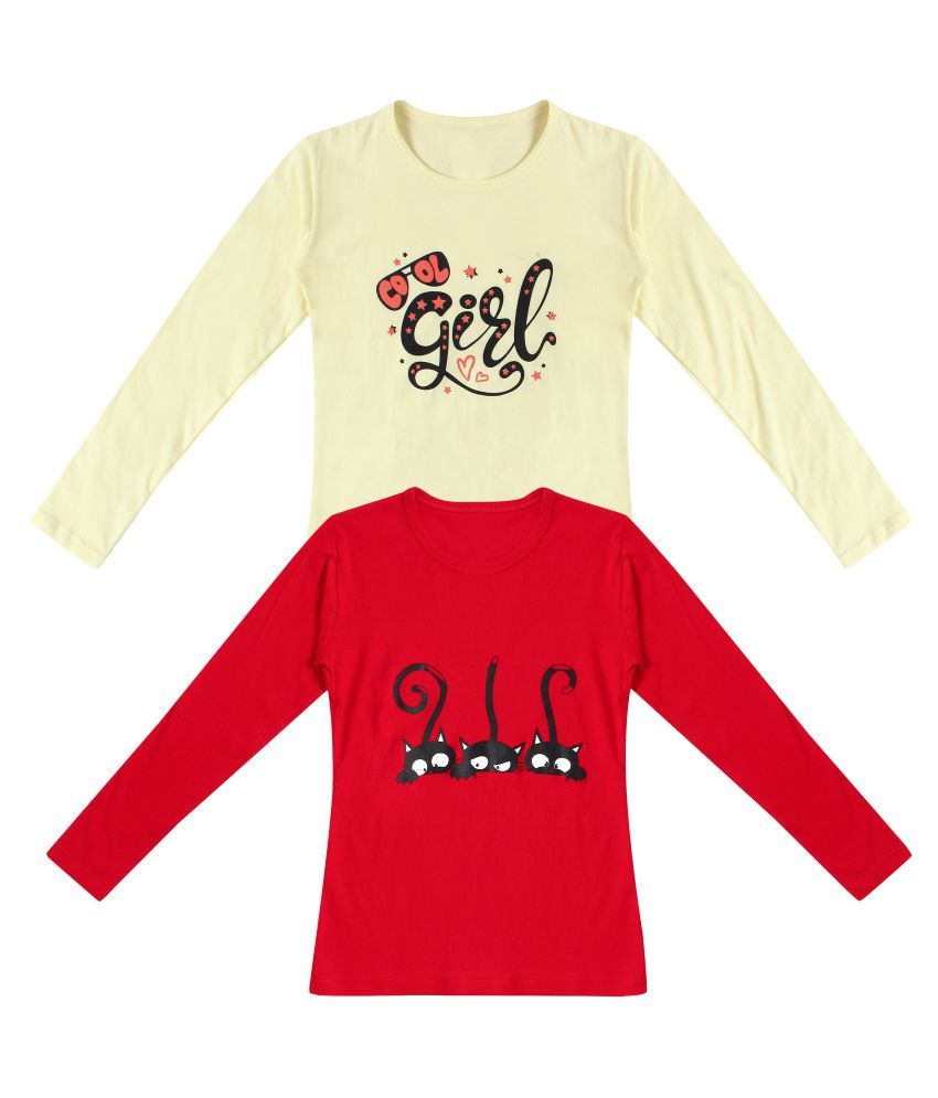     			Diaz Girls 100% Cotton T-Shirts ( Multi )