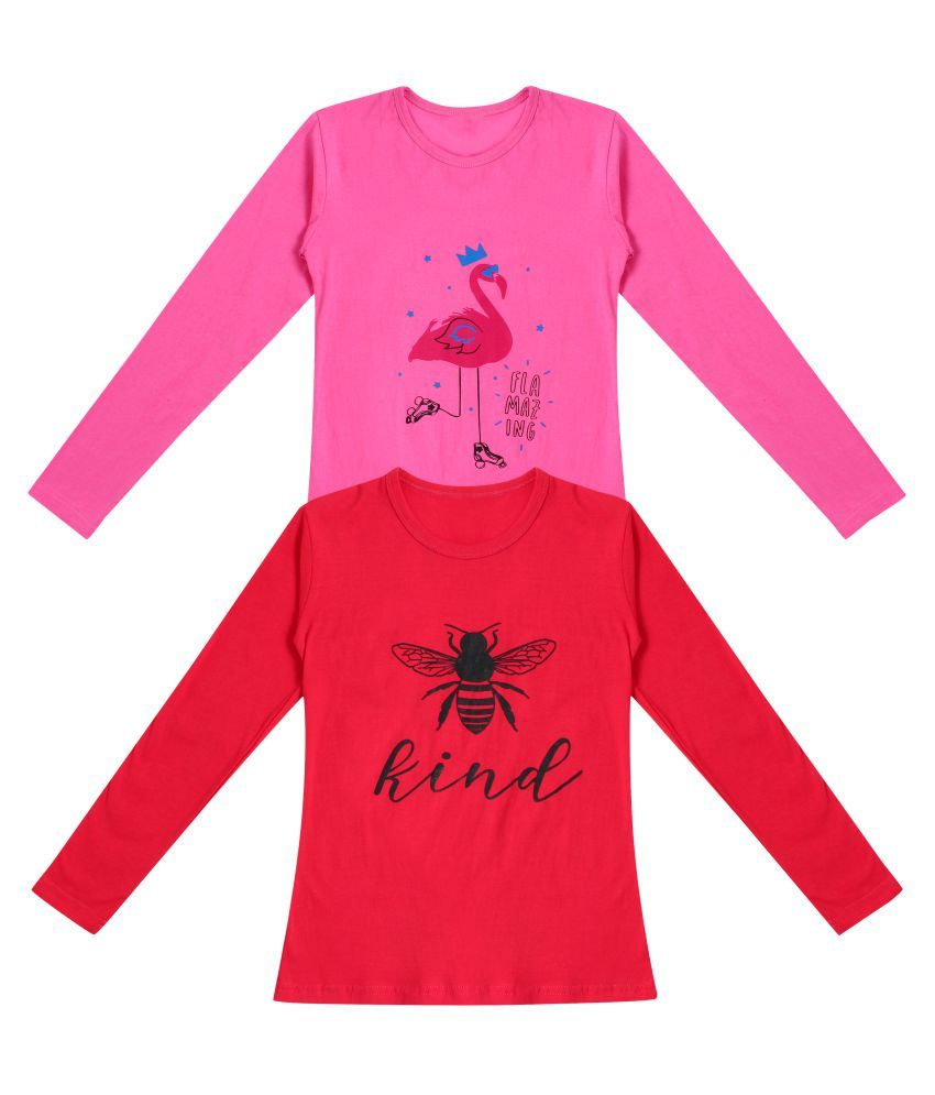     			Diaz Girls 100% Cotton T-Shirts ( Multi )