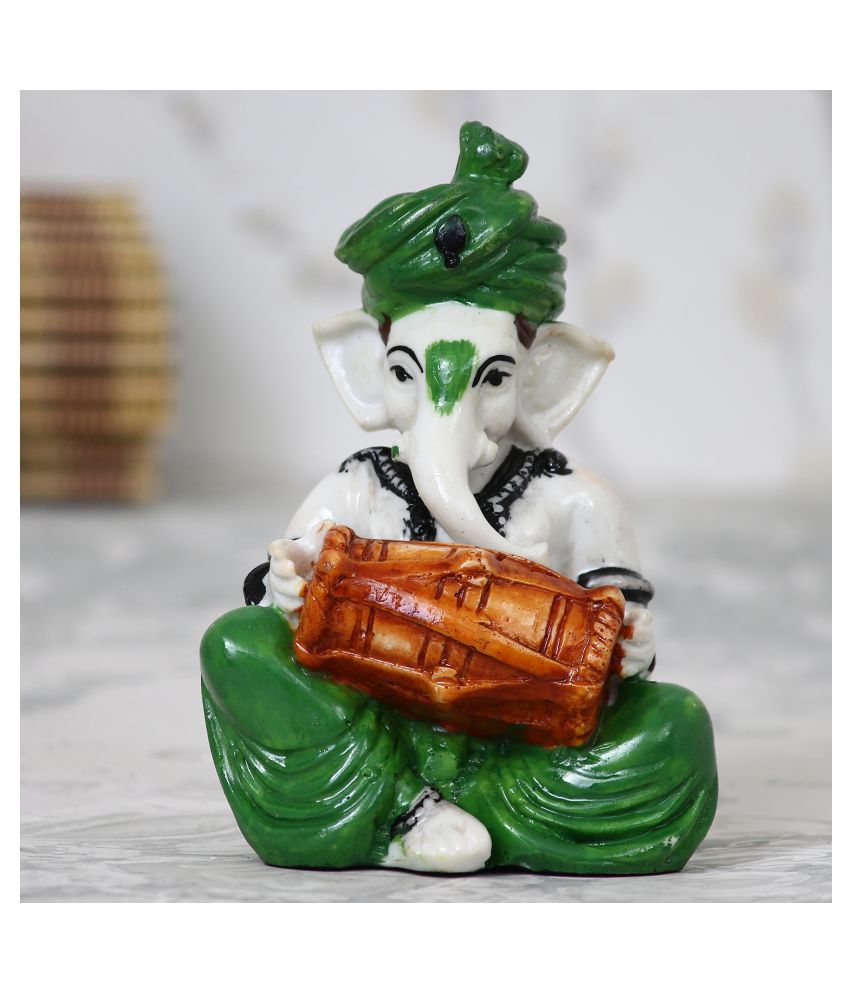     			eCraftIndia Showpiece Resin Ganesha Idol 8 x 6 cms Pack of 1