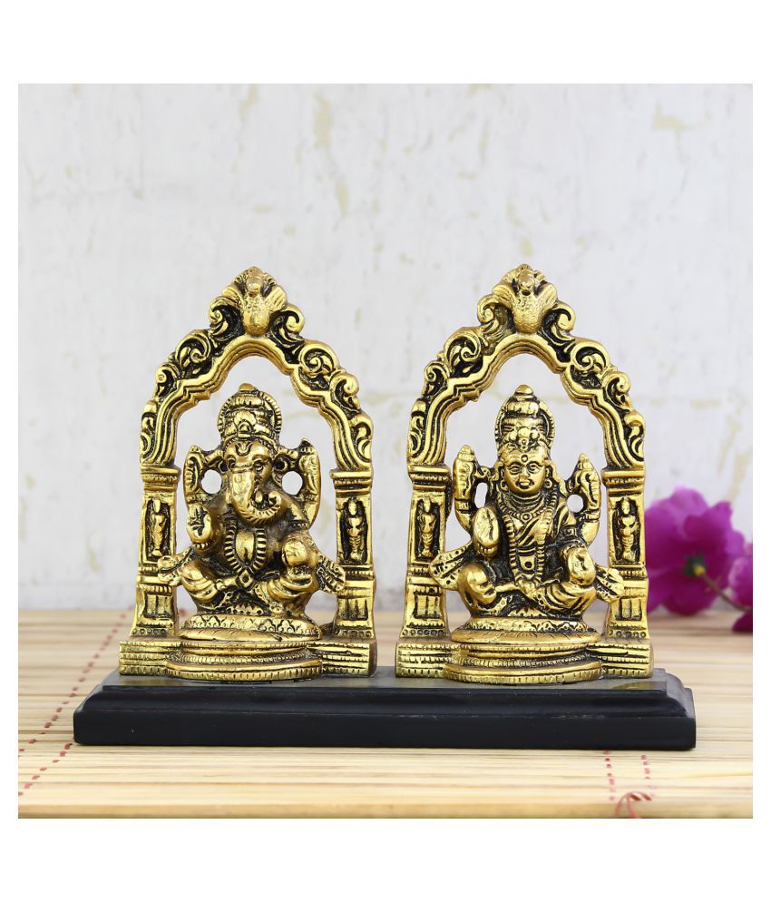     			eCraftIndia Showpiece Steel Ganesha Idol 20 x 7 cms Pack of 1