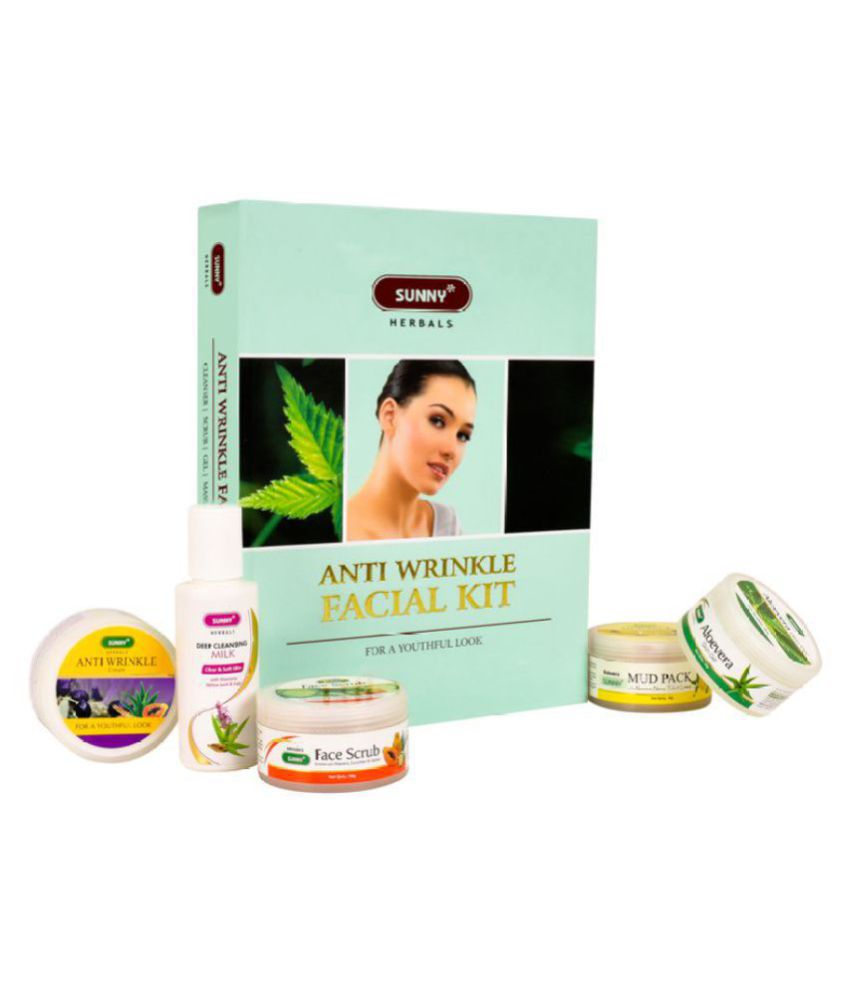     			SUNNY HERBALS Anti Wrinkle Facial Kit 250 g