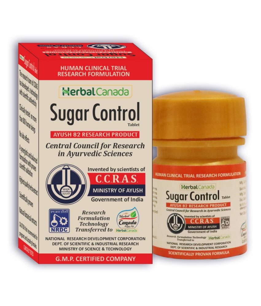    			Herbal Canada Sugar Control Tablet | Diabetic Formula Tablet 60 no.s