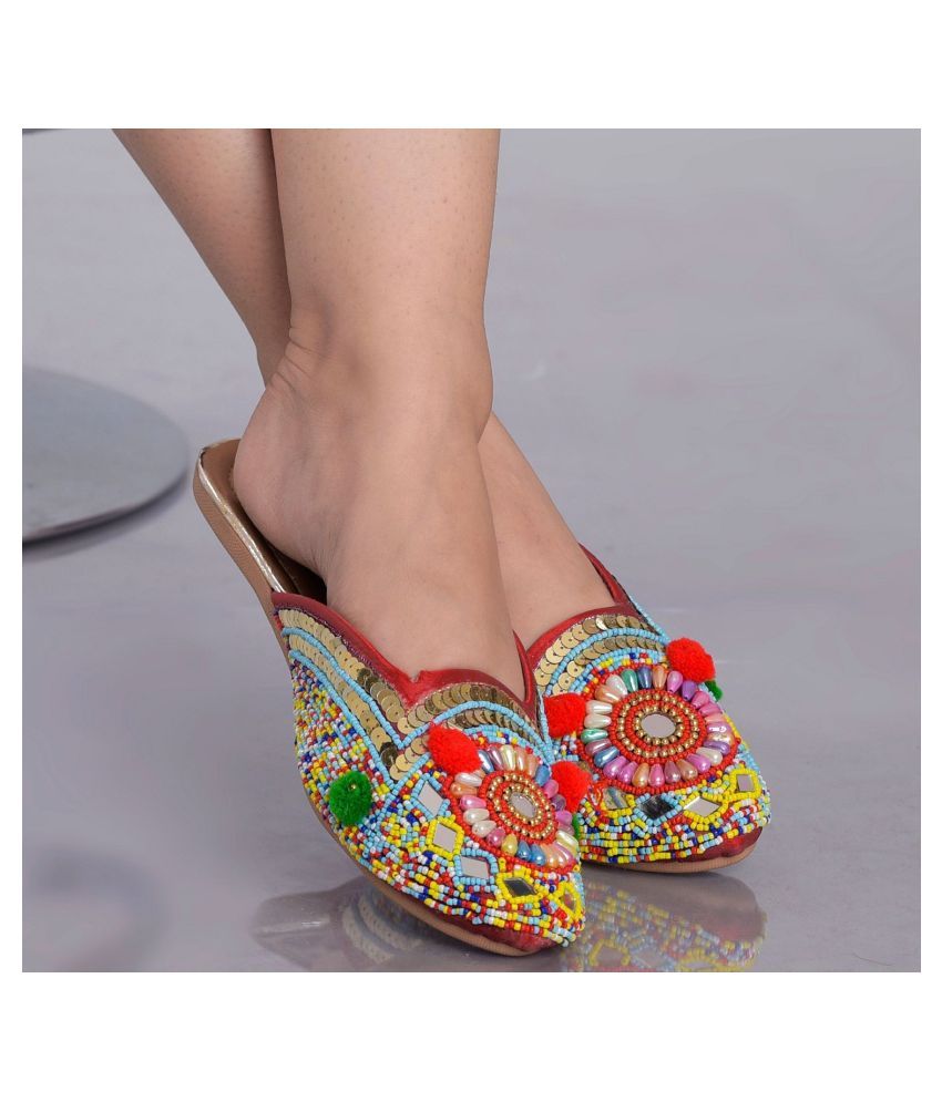     			Raj - Multi Color Women's Mules