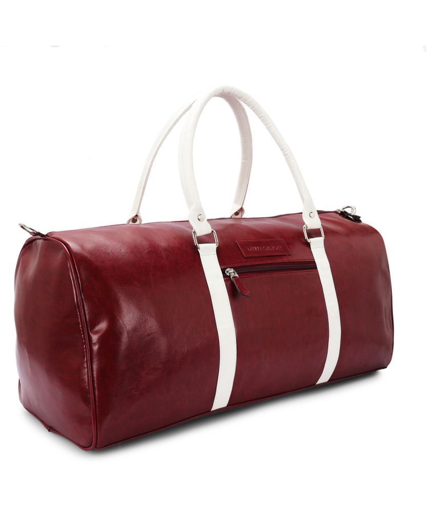 MUTAQINOTI 21 Ltrs Red Solid Duffle Bag 