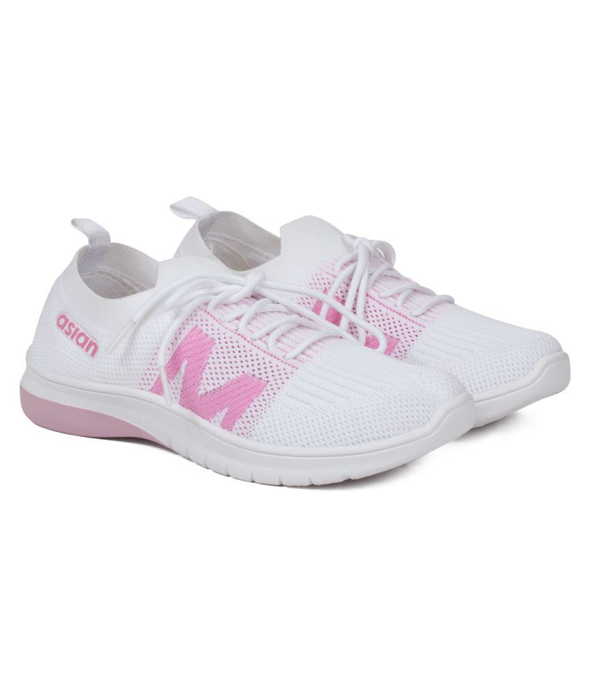     			ASIAN - White Women's Running Shoes