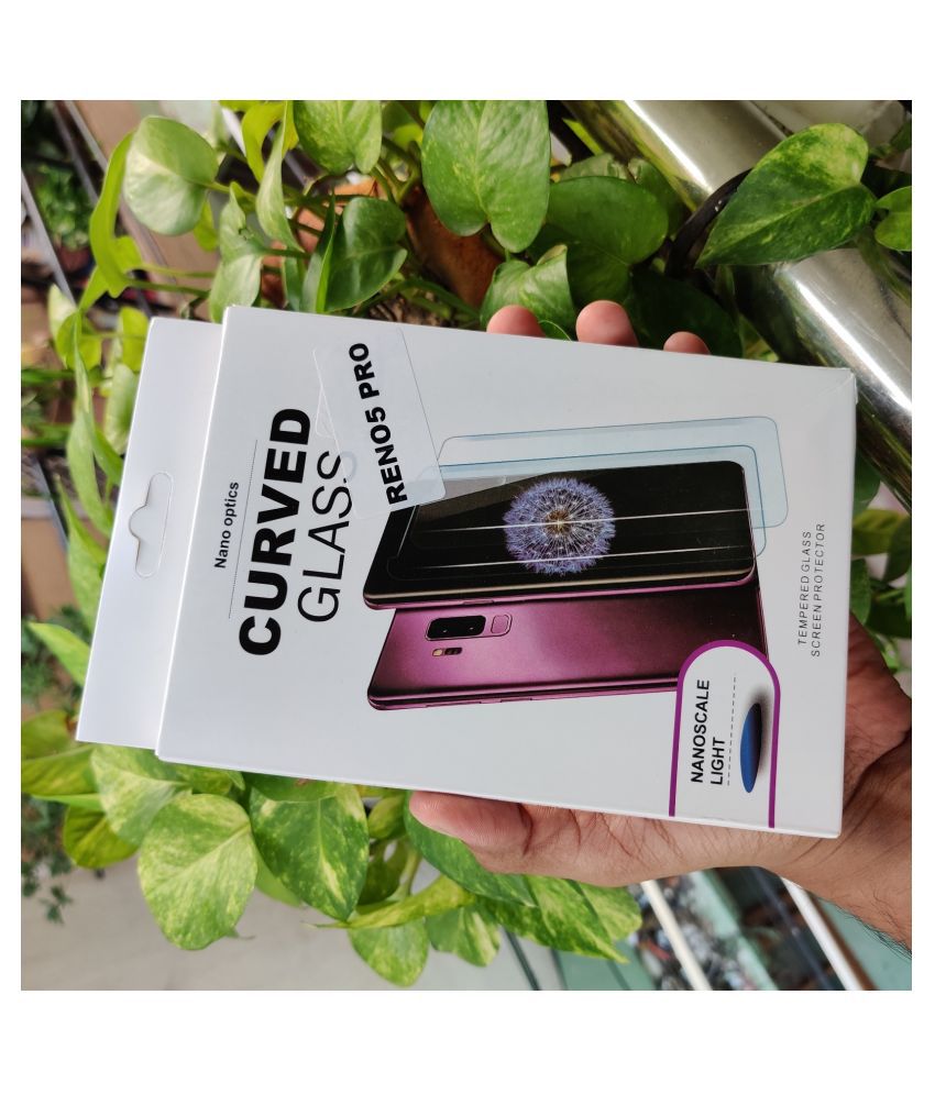 Oppo Reno 5 Pro BluRay Tempered Glass by Case Vault Covers