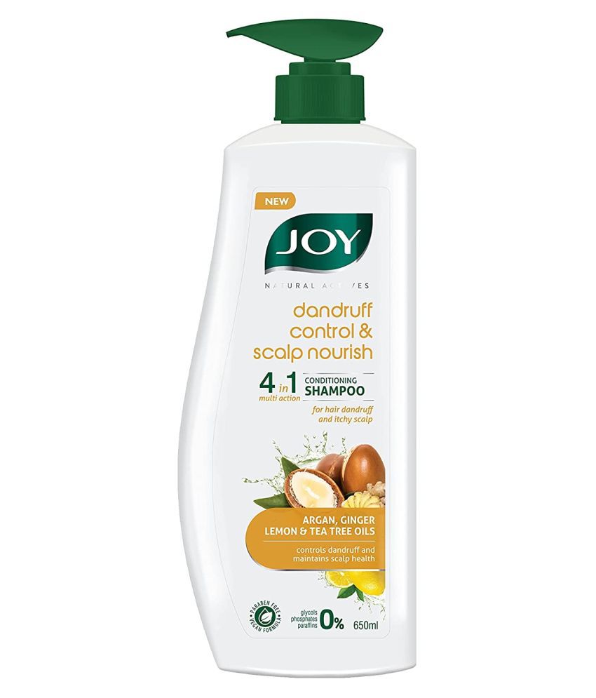    			Joy Natural Actives Dandruff Control & Scalp Nourish 4-In-1 Conditioning Shampoo 650ml