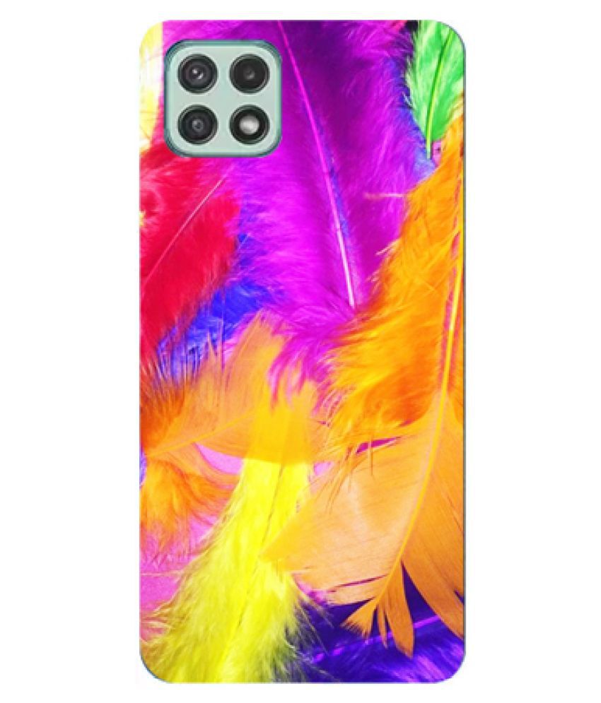     			Samsung A22 5G  Printed Cover By My Design Multi Color