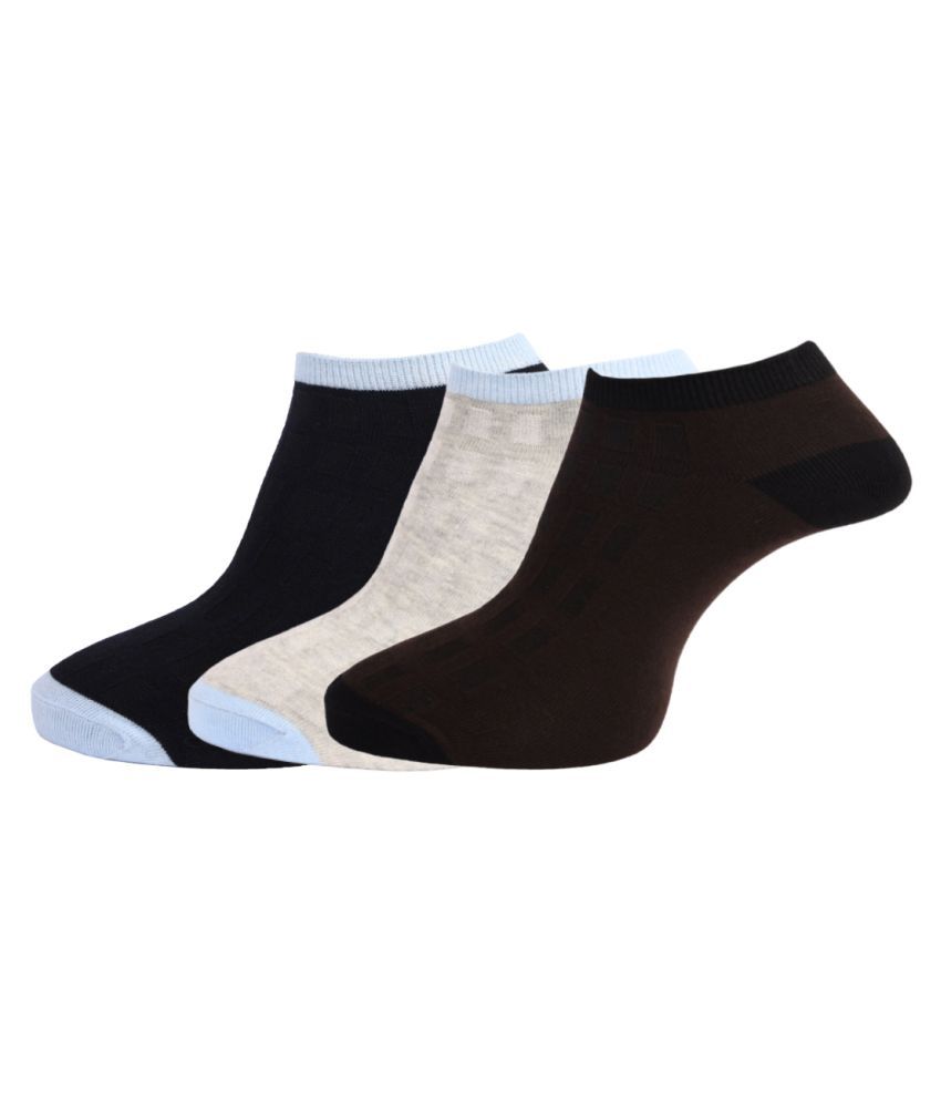     			Dollar Cotton Casual Ankle Length Socks pack of 3