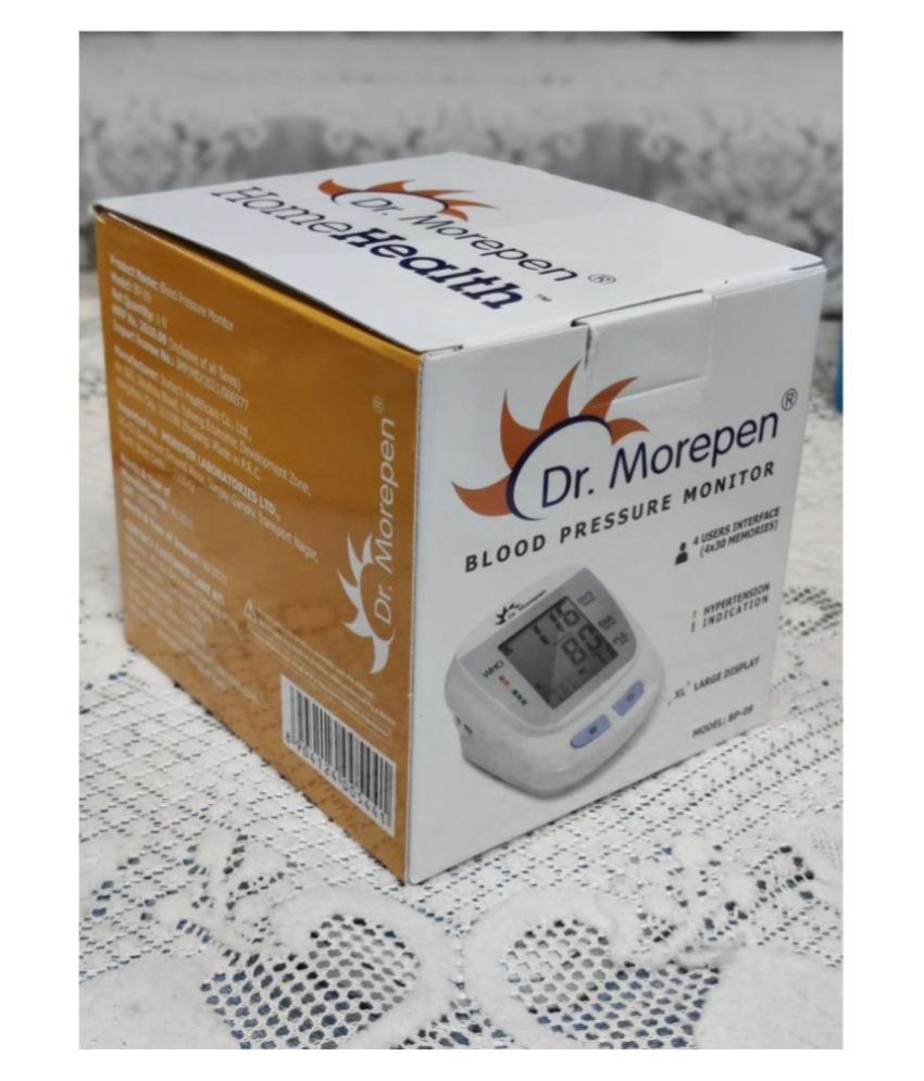 dr morepen bp 09 bp monitor