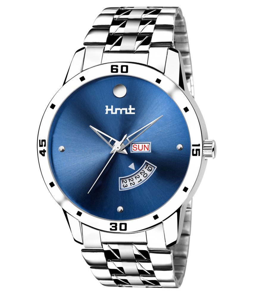     			EHMT HM-306-BL Day & Date Stainless Steel Analog Men's Watch