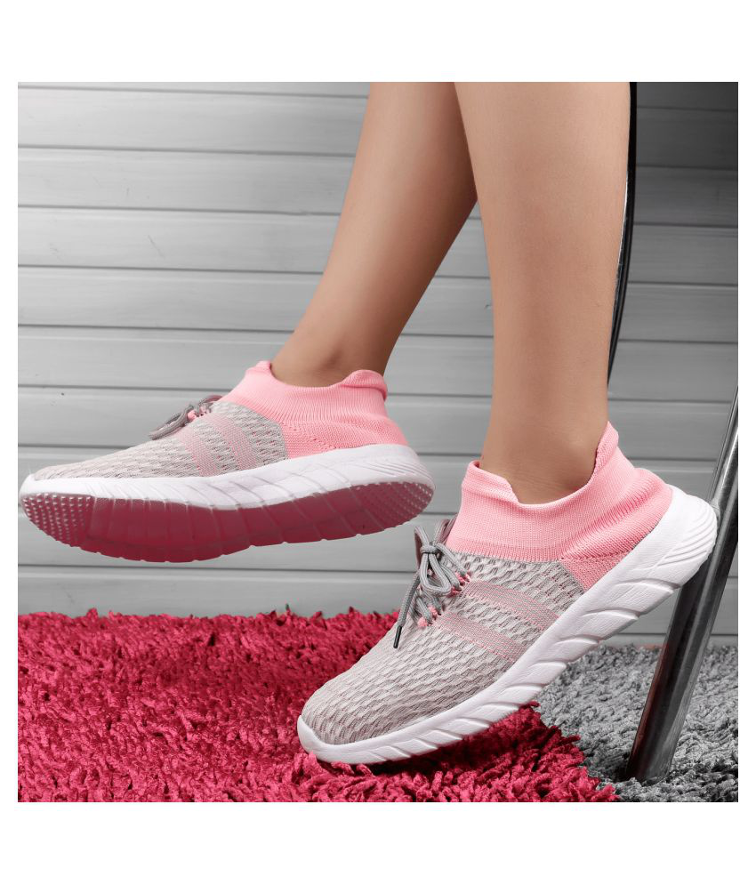 QRV Running Shoes Running Shoes Pink: Buy Online at Best Price on ...